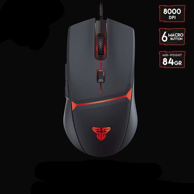 Ratón Gaming Fantech Vx7 con 6 Botones Macro - USB Óptico para Cafés Internet - Image 5