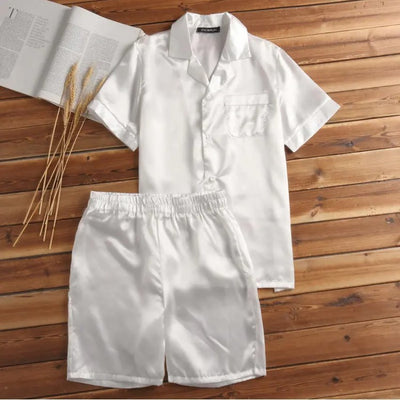 Pijama Hombre Conjunto Completo Colores Sólidos Confort Hogar - Image 14
