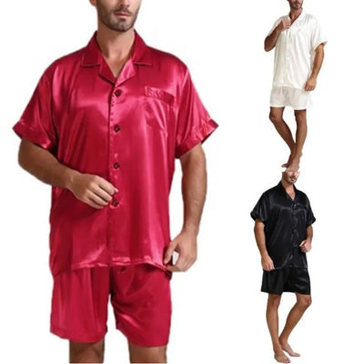 Pijama Hombre Conjunto Completo Colores Sólidos Confort Hogar - Image 16