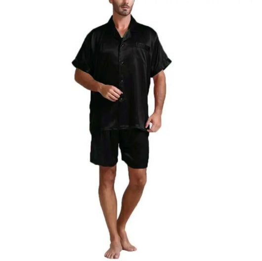 Pijama Hombre Conjunto Completo Colores Sólidos Confort Hogar - Image 13