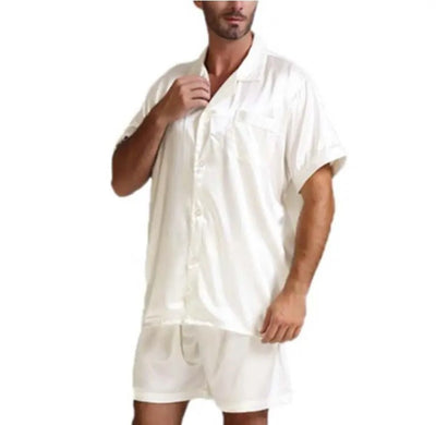 Pijama Hombre Conjunto Completo Colores Sólidos Confort Hogar - Image 17