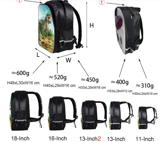 Mochila Escolar Infantil Caballo Animado - Ligera y Resistente para Primaria - Image 8