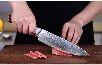 Juego de 6 Cuchillos Damasco Profesional Chef - Image 10