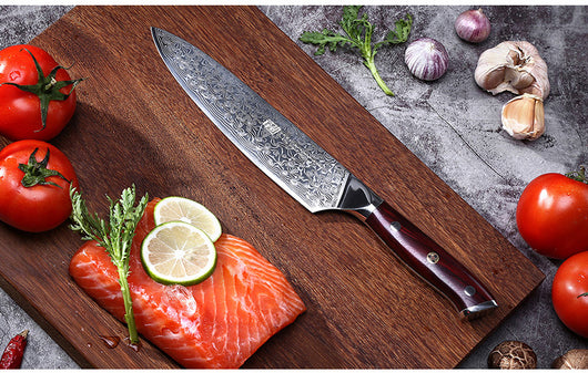 Juego de 6 Cuchillos Damasco Profesional Chef - Image 11