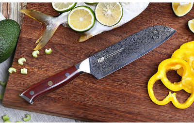 Juego de 6 Cuchillos Damasco Profesional Chef - Image 14