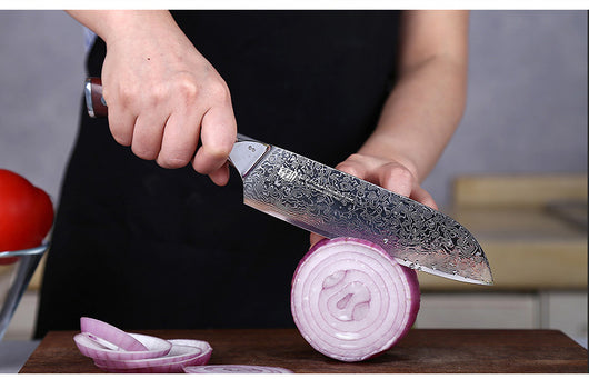 Juego de 6 Cuchillos Damasco Profesional Chef - Image 13