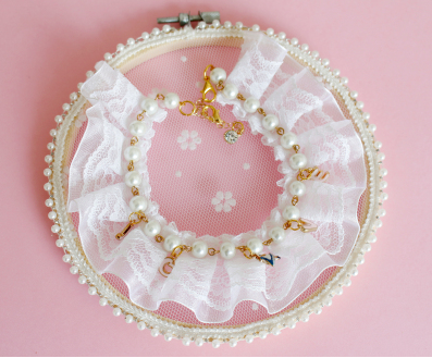 Collar de Perla para Mascotas - Colgante Elegante para Amantes de Perros y Gatos - Image 3