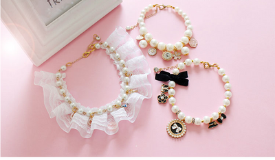 Collar de Perla para Mascotas - Colgante Elegante para Amantes de Perros y Gatos - Image 4
