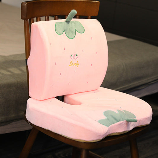 Cojín Ergonómico de Espuma Viscoelástica con Respaldo para Oficina - Image 2