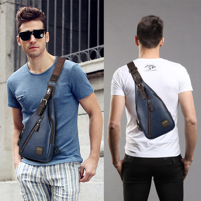 Bolsa Cruzada Antirrobo para Hombre con Cierre Rotativo - Image 7