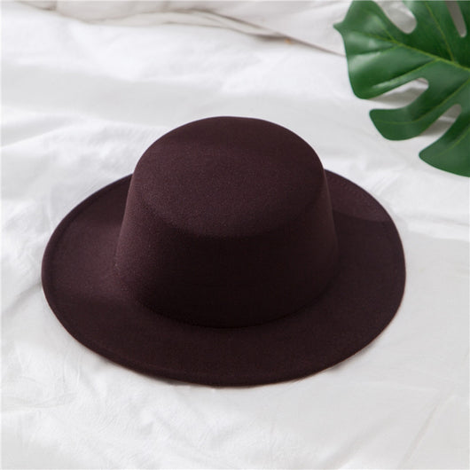 Sombreros de Lana Estilo Británico Vintage para Hombre y Mujer - Image 12