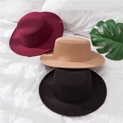 Sombreros de Lana Estilo Británico Vintage para Hombre y Mujer - Image 19