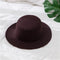 Sombreros de Lana Estilo Británico Vintage para Hombre y Mujer