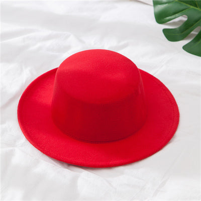 Sombreros de Lana Estilo Británico Vintage para Hombre y Mujer - Image 5