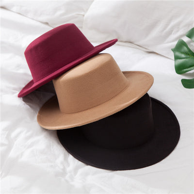Sombreros de Lana Estilo Británico Vintage para Hombre y Mujer - Image 10