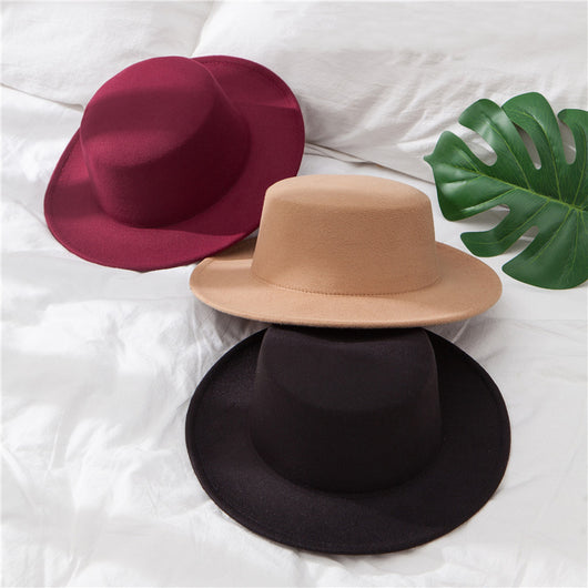 Sombreros de Lana Estilo Británico Vintage para Hombre y Mujer - Image 9