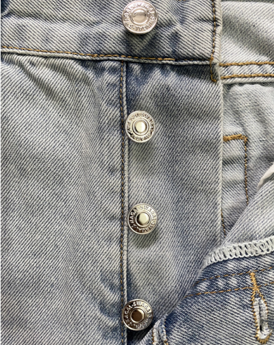 Pantalón Vaquero Talle Alto Efecto Desgastado - Silueta Recta - Image 10
