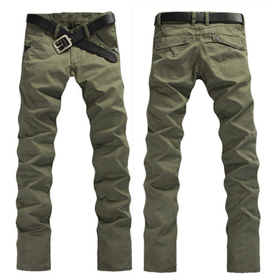 Pantalón Recto Moderno con Bolsillos