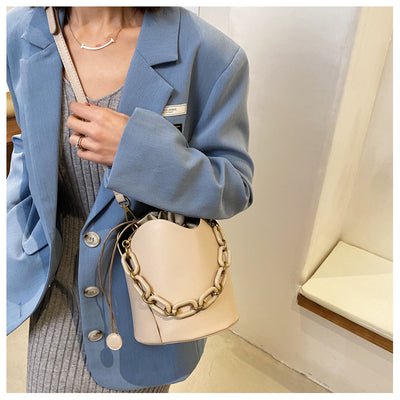 Bolso de Cadena Retro Elegante - Bandolera Bucket Bag Minimalista - Image 19