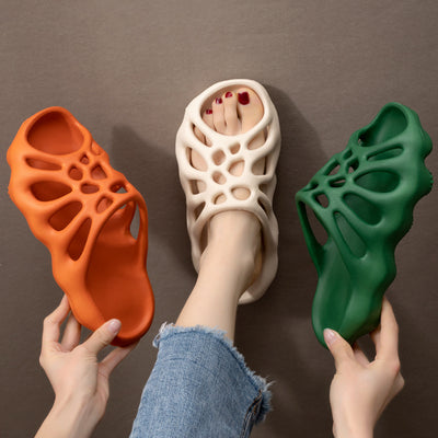 Chanclas Mujer Diseño Telaraña Suela Gruesa - Image 11