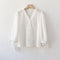 Blusa Francesa de Algodón con Bordado para Mujer - Diseño Elegante