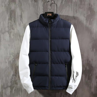 Chaleco Deportivo Acolchado para Hombre - Abrigo de Invierno en Algodón - Image 11