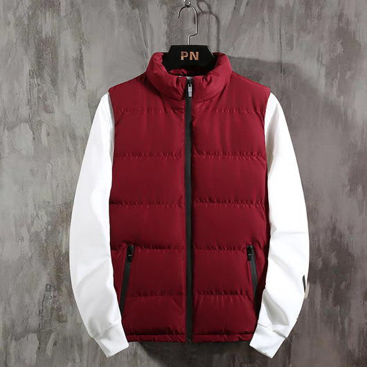 Chaleco Deportivo Acolchado para Hombre - Abrigo de Invierno en Algodón - Image 5