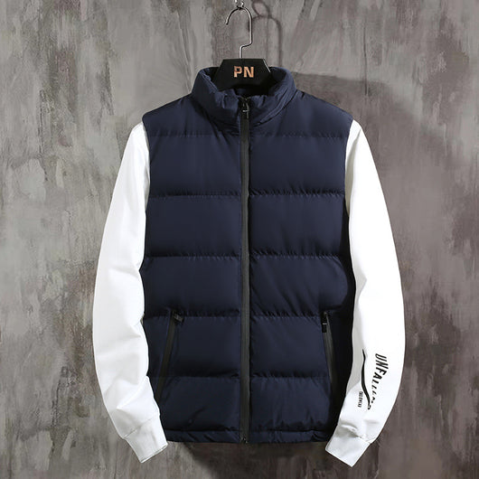 Chaleco Deportivo Acolchado para Hombre - Abrigo de Invierno en Algodón - Image 4