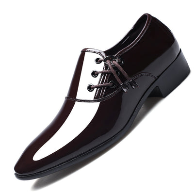 Zapatos Formales de Hombre Talla Grande con Acabado Brillante - Image 11