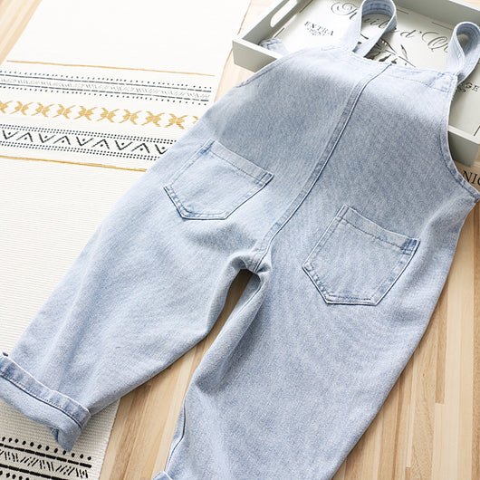 Mono Denim para Niñas con Diseño Love - Image 11