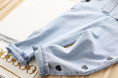 Mono Denim para Niñas con Diseño Love - Image 17