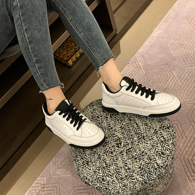 Zapatos Casuales de Cuero con Diseño Colorblock en Terciopelo - Image 7