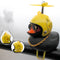 Moto Eléctrica Infantil Pato Amarillo Automotriz con Adorno