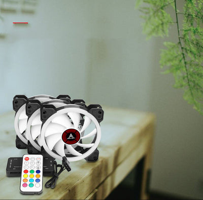 Ventilador de Chasis 12cm RGB con Camuflaje y Cambio de Colores - Image 11