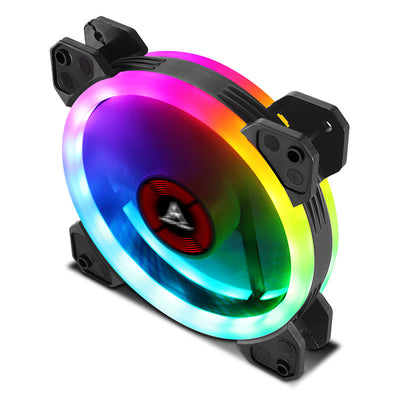 Ventilador de Chasis 12cm RGB con Camuflaje y Cambio de Colores - Image 13