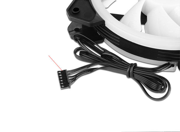 Ventilador de Chasis 12cm RGB con Camuflaje y Cambio de Colores