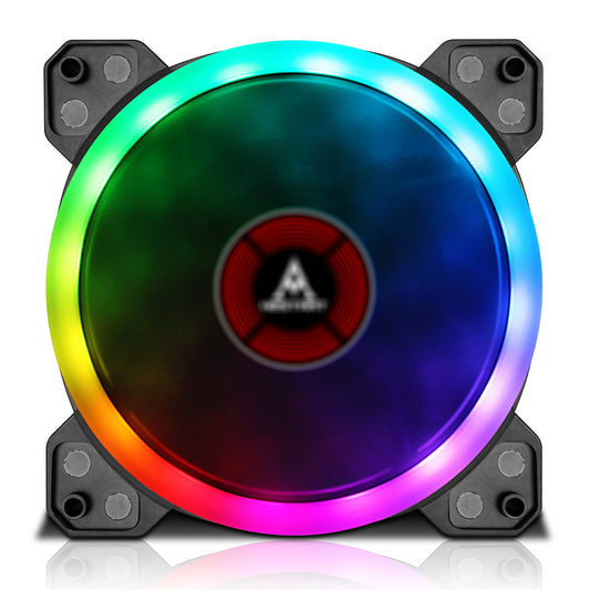 Ventilador de Chasis 12cm RGB con Camuflaje y Cambio de Colores