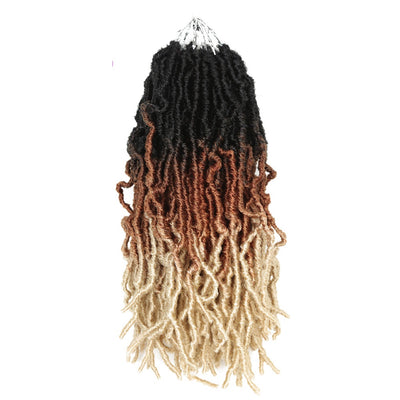 Extensiones Soft Locs Sintéticas para Crochet - Look Natural - Image 4