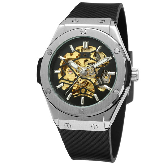 Reloj Mecánico Automático Hueco para Hombre - Diseño Casual Elegante - Image 6