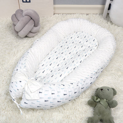 Kit de Ropa de Cama Polar Suave para Cuna de Bebé - Image 11