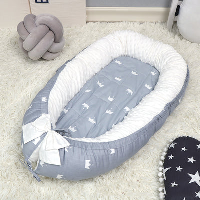 Kit de Ropa de Cama Polar Suave para Cuna de Bebé - Image 13