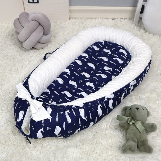 Kit de Ropa de Cama Polar Suave para Cuna de Bebé - Image 18