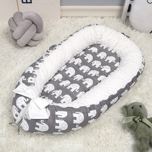 Kit de Ropa de Cama Polar Suave para Cuna de Bebé - Image 19