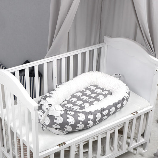 Kit de Ropa de Cama Polar Suave para Cuna de Bebé