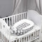 Kit de Ropa de Cama Polar Suave para Cuna de Bebé