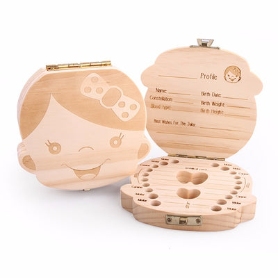 Caja de Madera Organizadora de Dientes para Bebés y Niños - Image 22