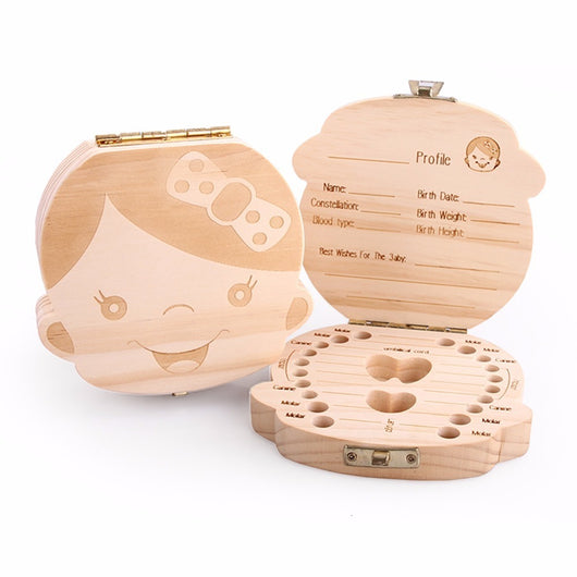 Caja de Madera Organizadora de Dientes para Bebés y Niños - Image 22