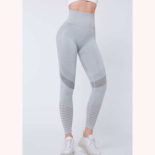 Pantalones Ajustados Levantacola de Cintura Alta en Melocotón - Image 11