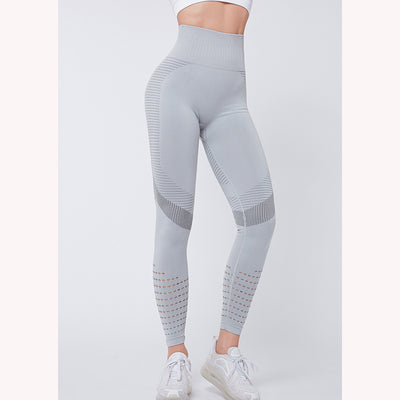 Pantalones Ajustados Levantacola de Cintura Alta en Melocotón - Image 2