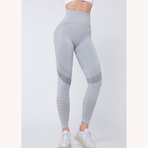 Calça Cigarrete Levanta Bumbum de Cintura Alta na cor Pêssego